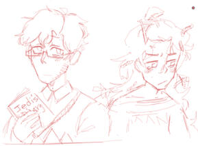 Jedidiah and Sydney (Camp here and there)