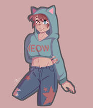 haven't drawn cat girls in a while